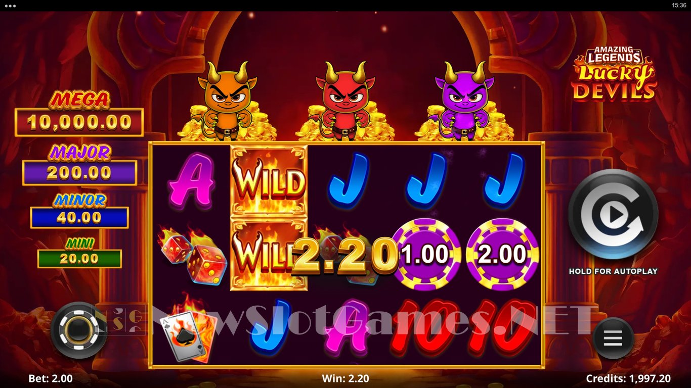 Amazing Legends Lucky Devils Slot Slot Image in Demo - pic. 3