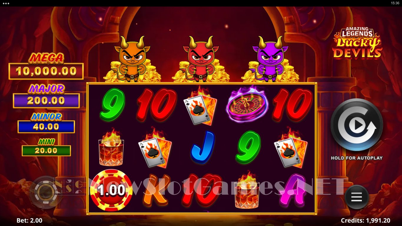 Amazing Legends Lucky Devils Slot Slot Image in Demo - pic. 4