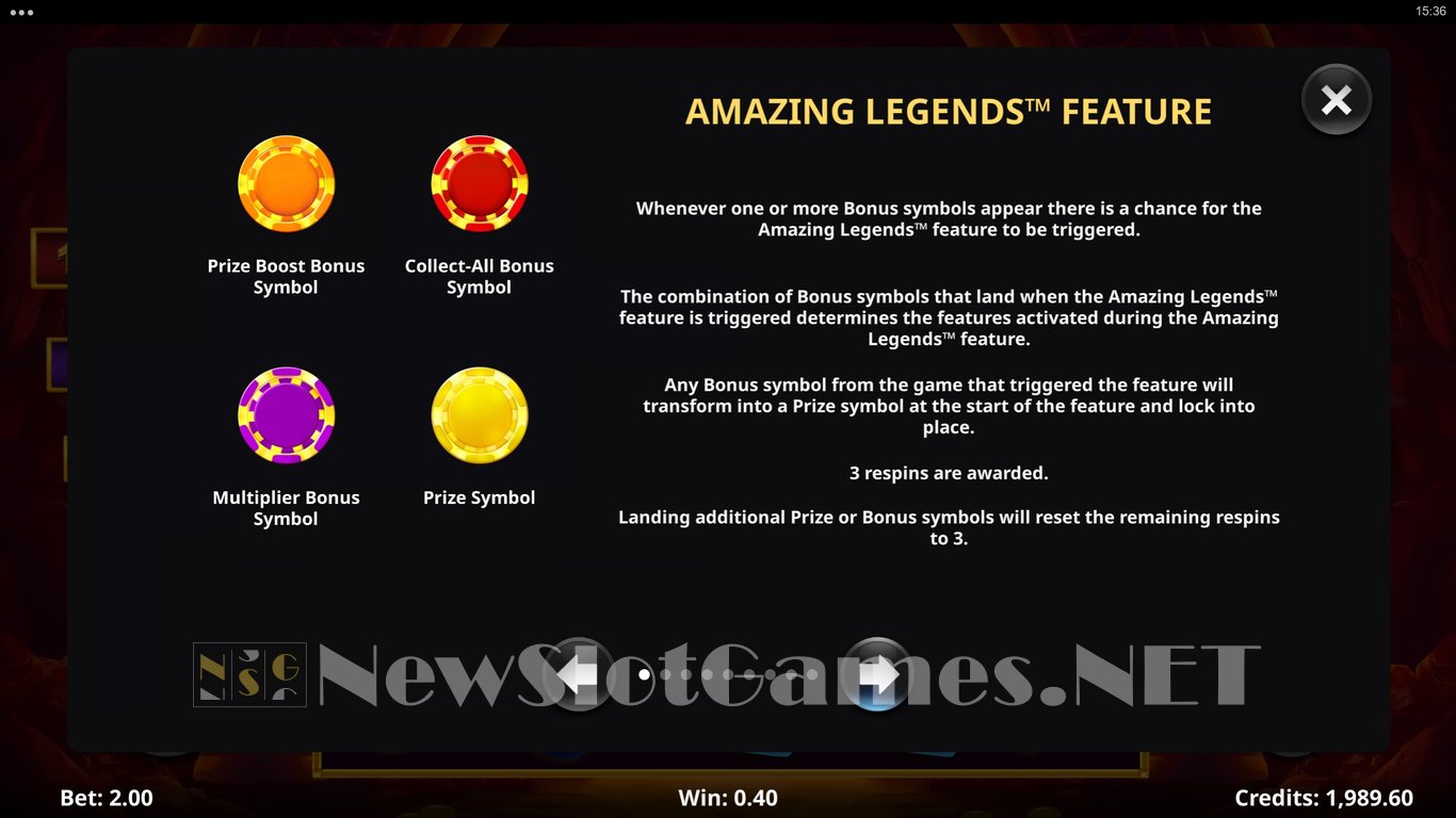 Amazing Legends Lucky Devils Slot Slot Image in Demo - pic. 6
