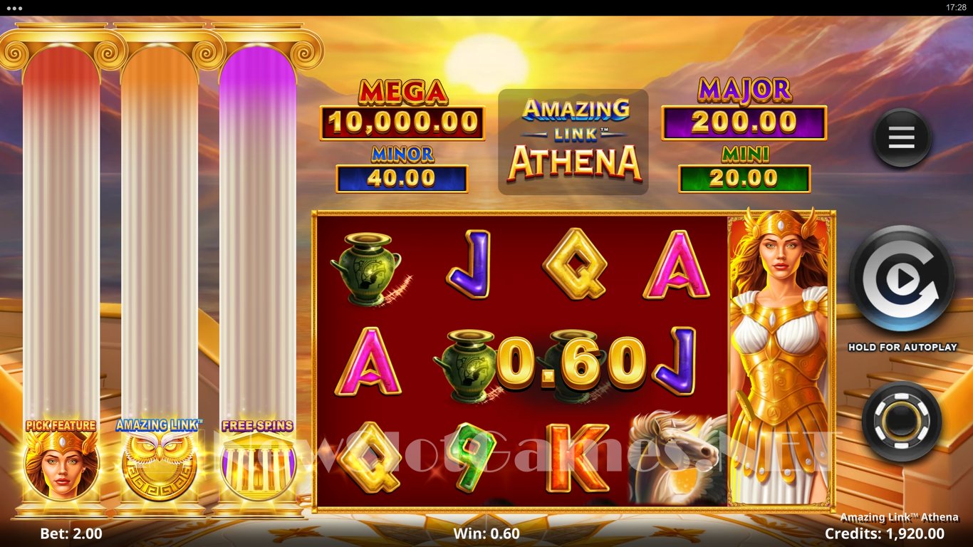 Amazing Link Athena Slot Slot Image in Demo - pic. 4