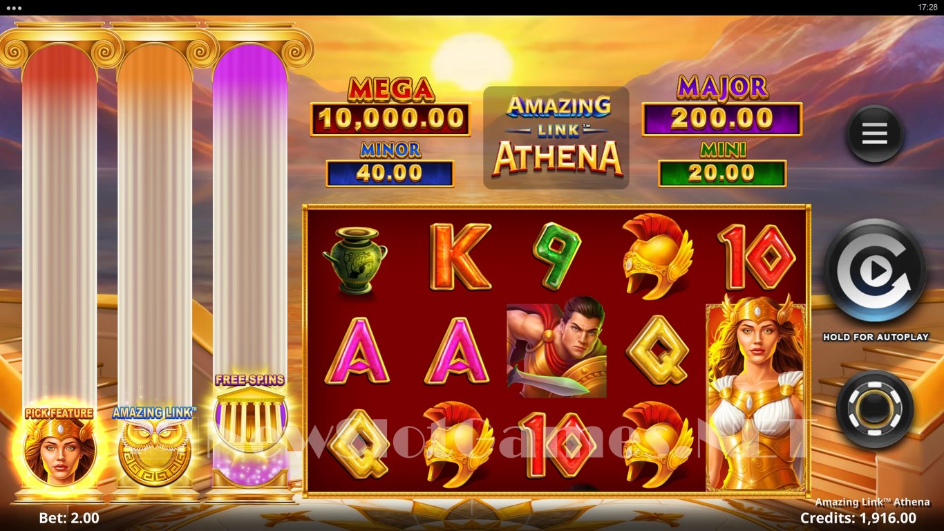 Amazing Link Athena Slot Slot Image in Demo - pic. 5