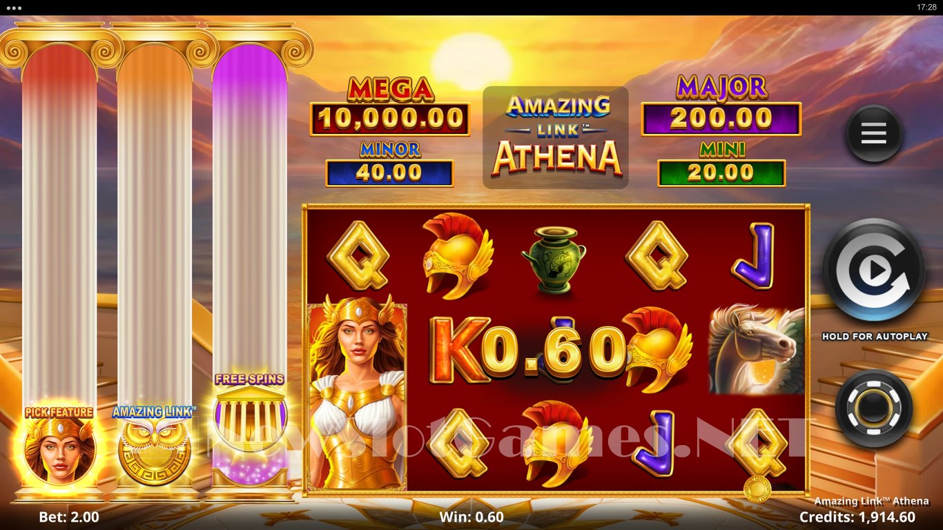 Amazing Link Athena Slot Slot Image in Demo - pic. 6