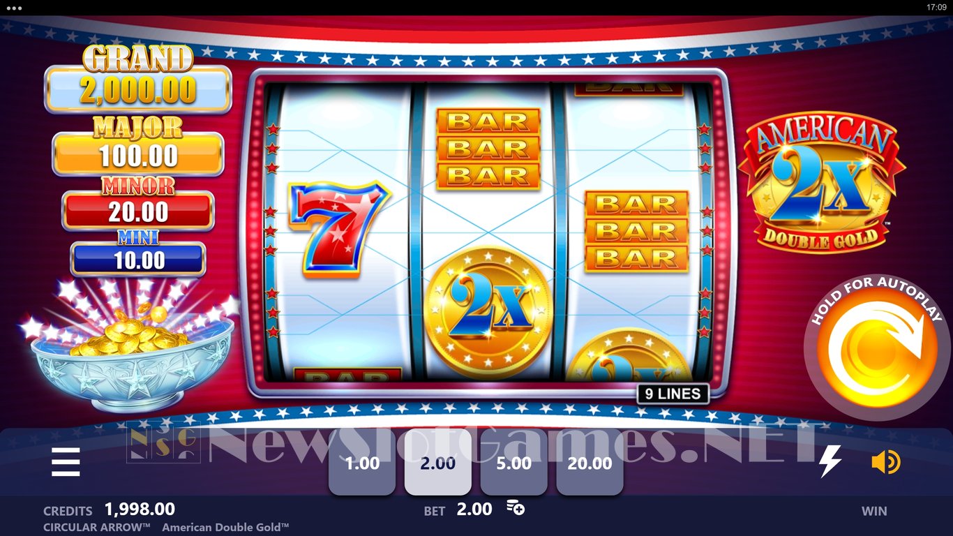 American Double Gold Slot Demo Image