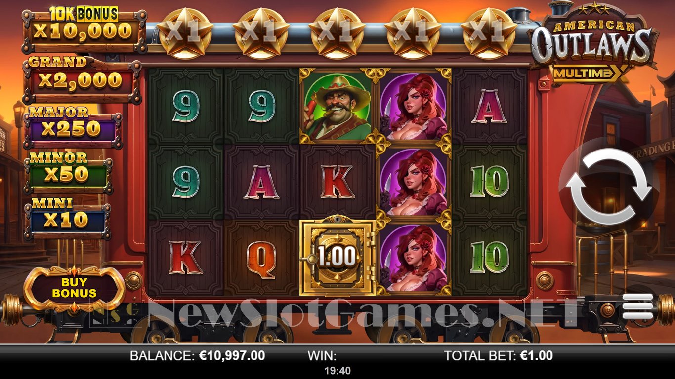 American Outlaws MultiMax Slot Slot Image in Demo - pic. 4