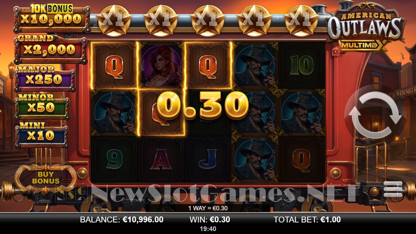 American Outlaws MultiMax Slot Slot Image in Demo - pic. 5