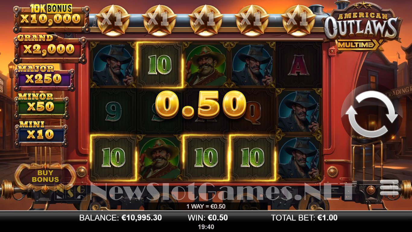 American Outlaws MultiMax Slot Slot Image in Demo - pic. 6