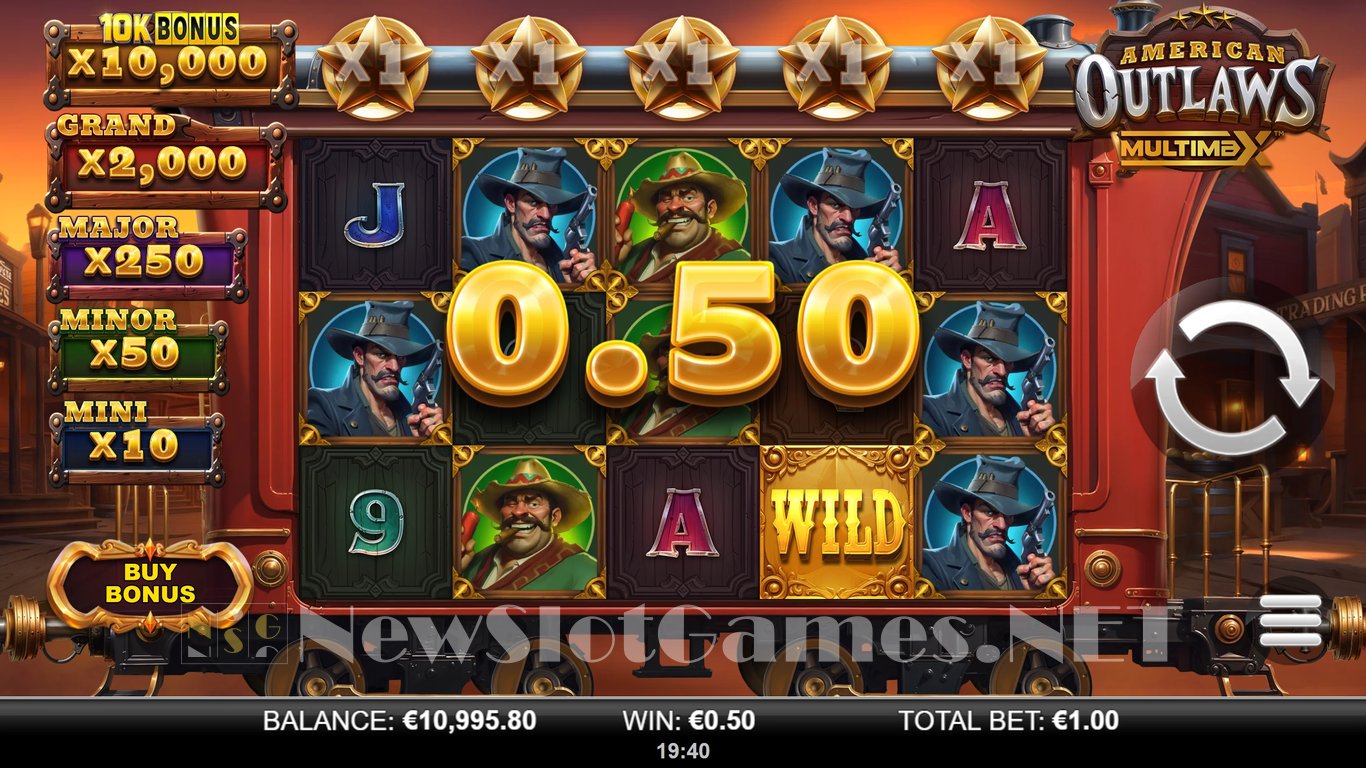 American Outlaws MultiMax Slot Slot Image in Demo - pic. 7
