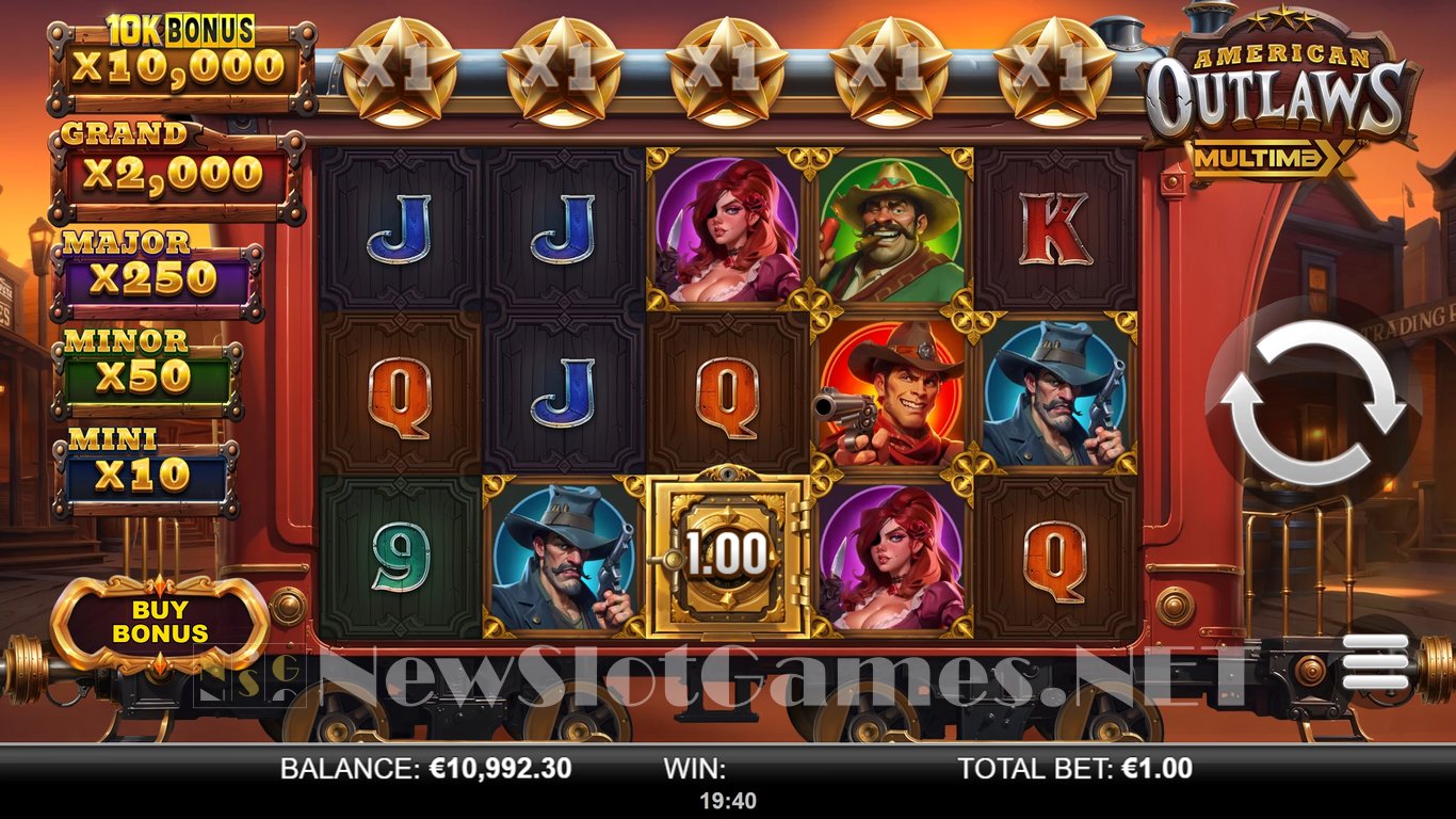 American Outlaws MultiMax Slot Slot Image in Demo - pic. 8
