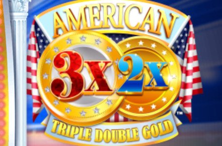 American Triple Double Gold Slot Logo