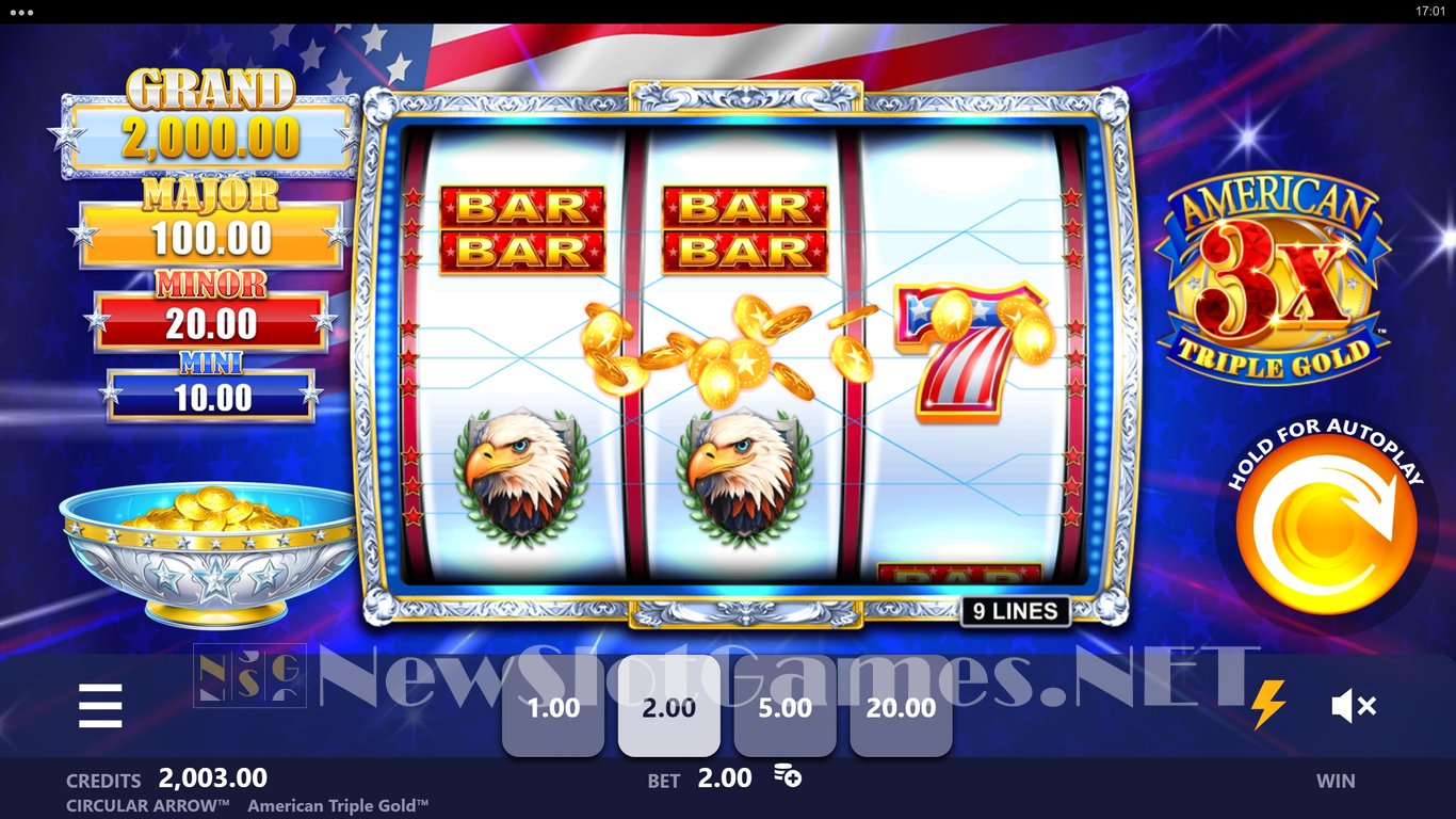 American Triple Gold Slot Slot Image in Demo - pic. 2