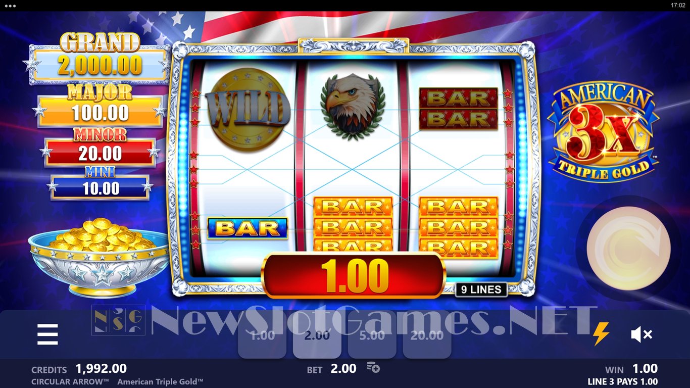 American Triple Gold Slot Slot Image in Demo - pic. 4