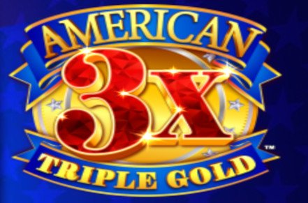American Triple Gold Slot Logo