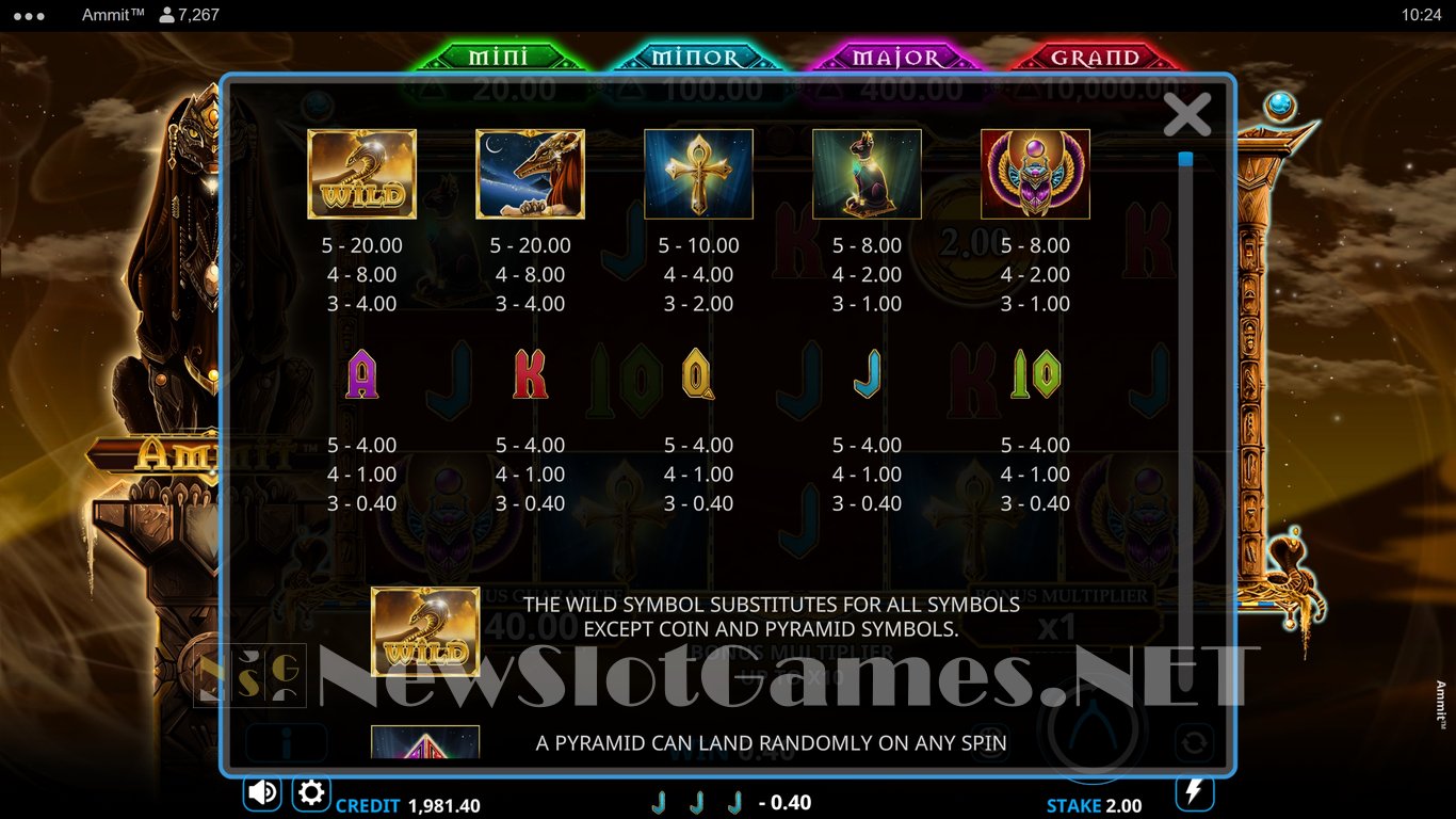 Ammit Slot Slot Image in Demo - pic. 6
