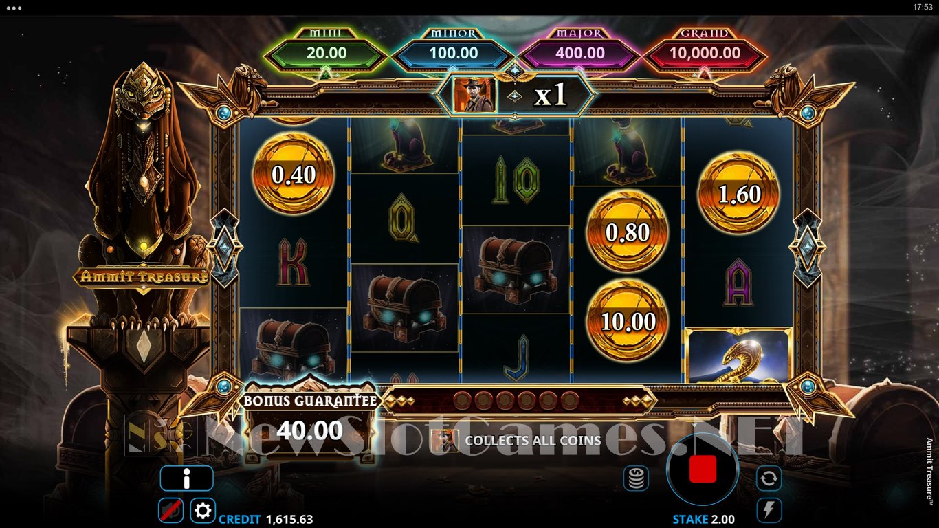 Ammit Treasure Slot Demo Image