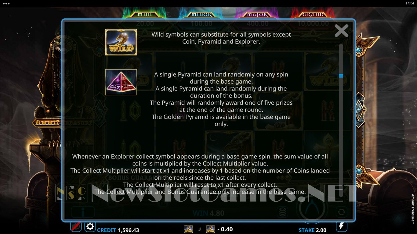 Ammit Treasure Slot Slot Image in Demo - pic. 10