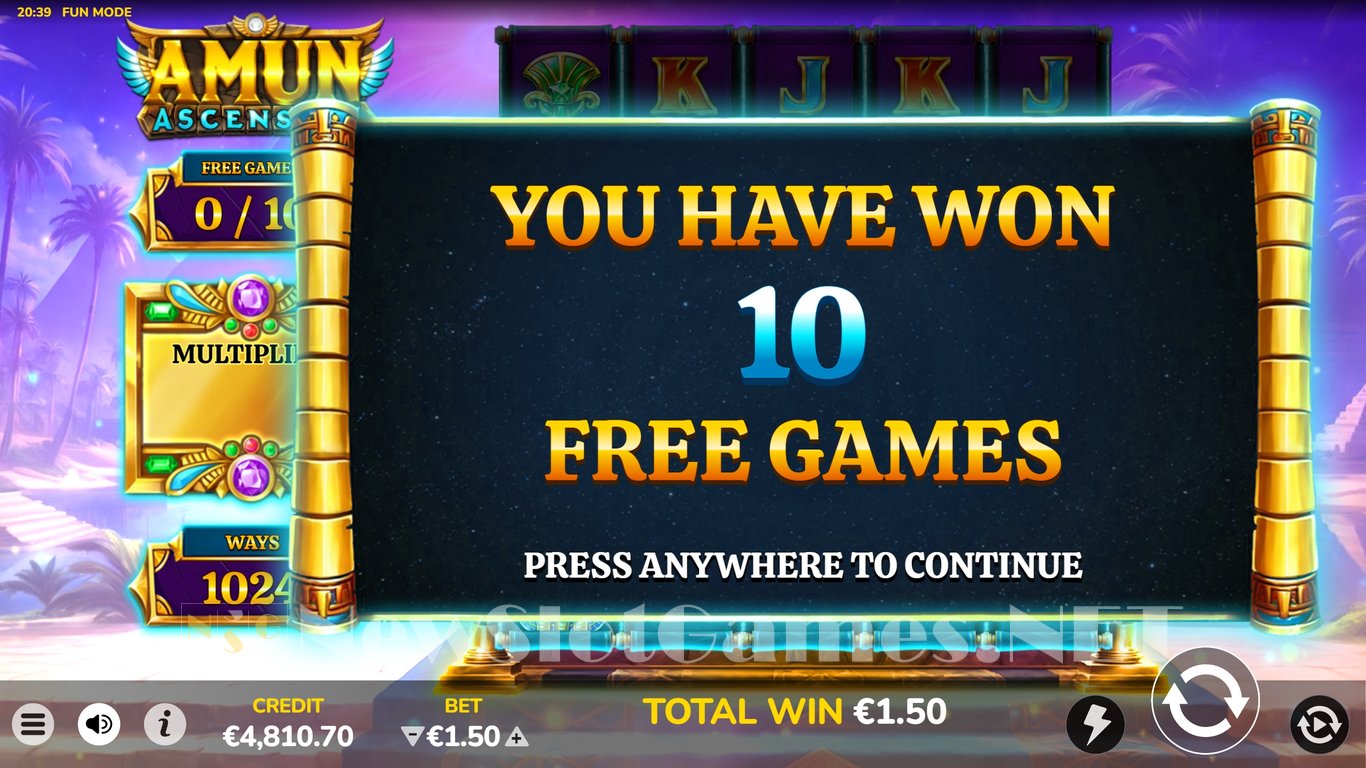 Amun Ascension Slot Slot Image in Demo - pic. 8