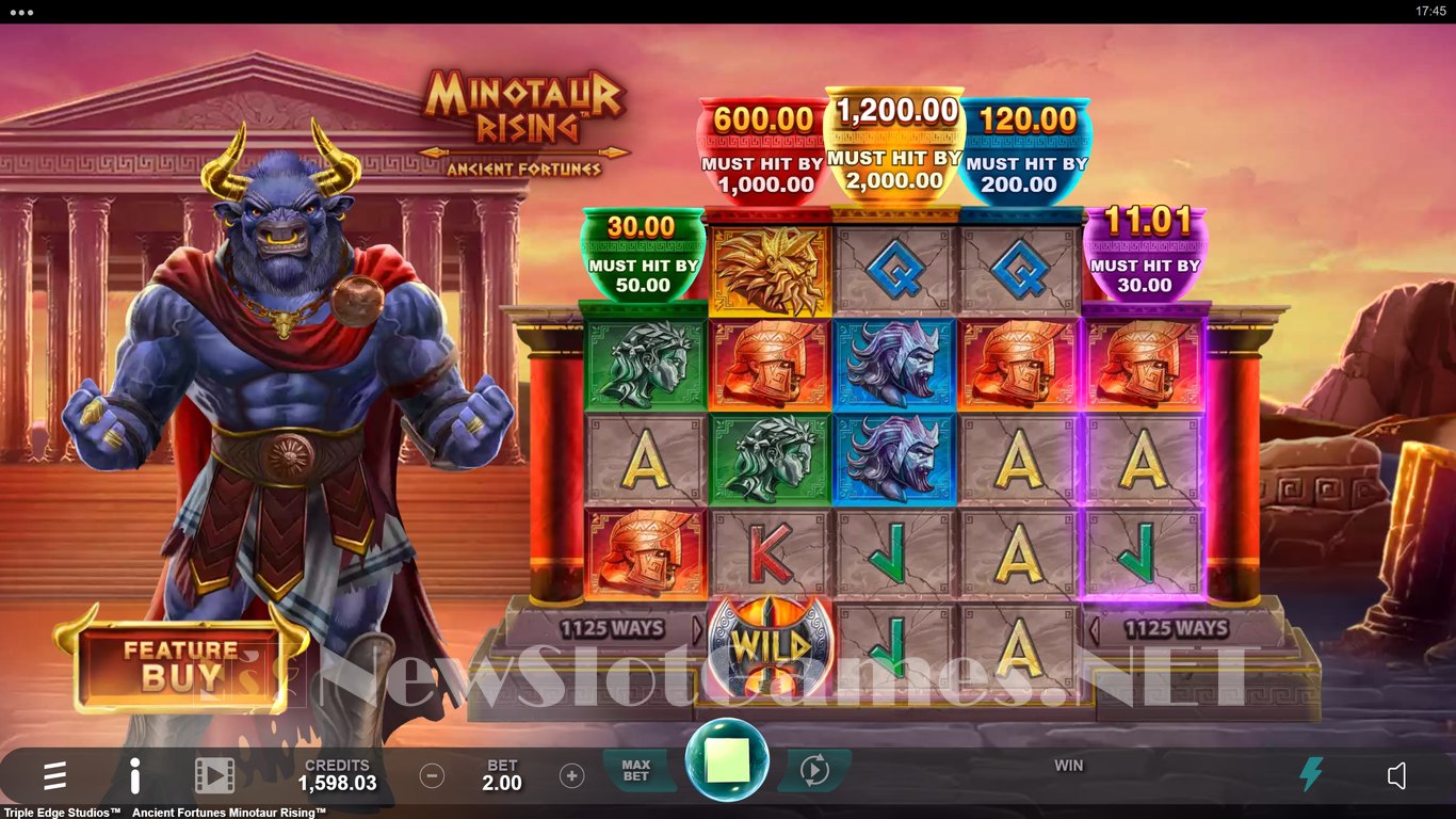 Ancient Fortunes Minotaur Rising Slot Slot Image in Demo - pic. 4