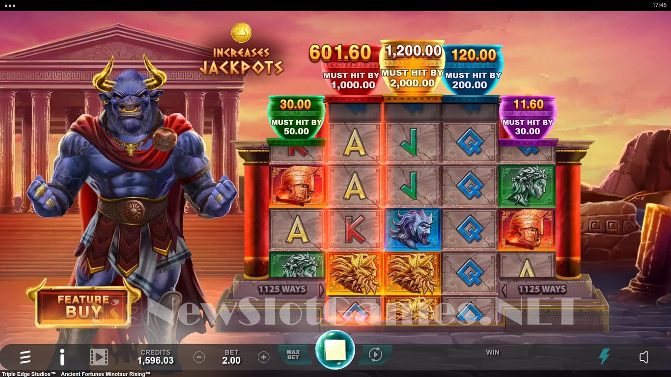 Ancient Fortunes Minotaur Rising Slot Slot Image in Demo - pic. 5