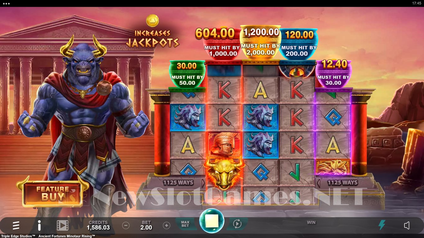 Ancient Fortunes Minotaur Rising Slot Slot Image in Demo - pic. 6