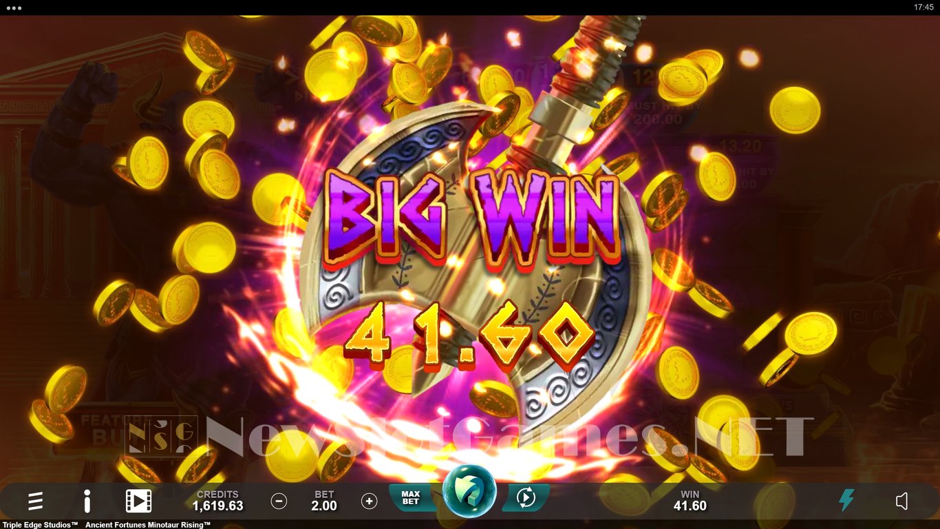 Ancient Fortunes Minotaur Rising Slot Slot Image in Demo - pic. 7