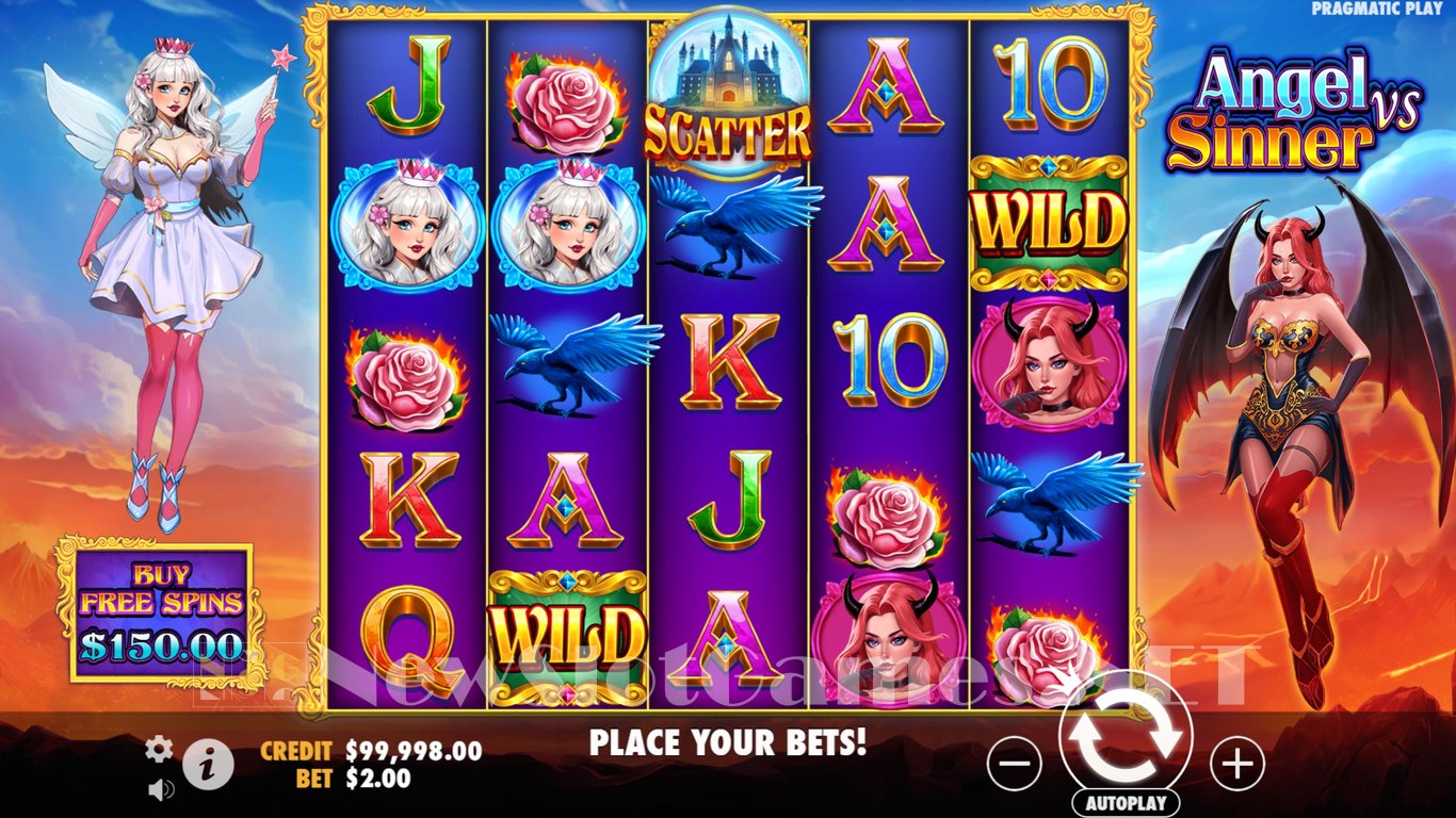 Angel vs Sinner Slot Demo Image