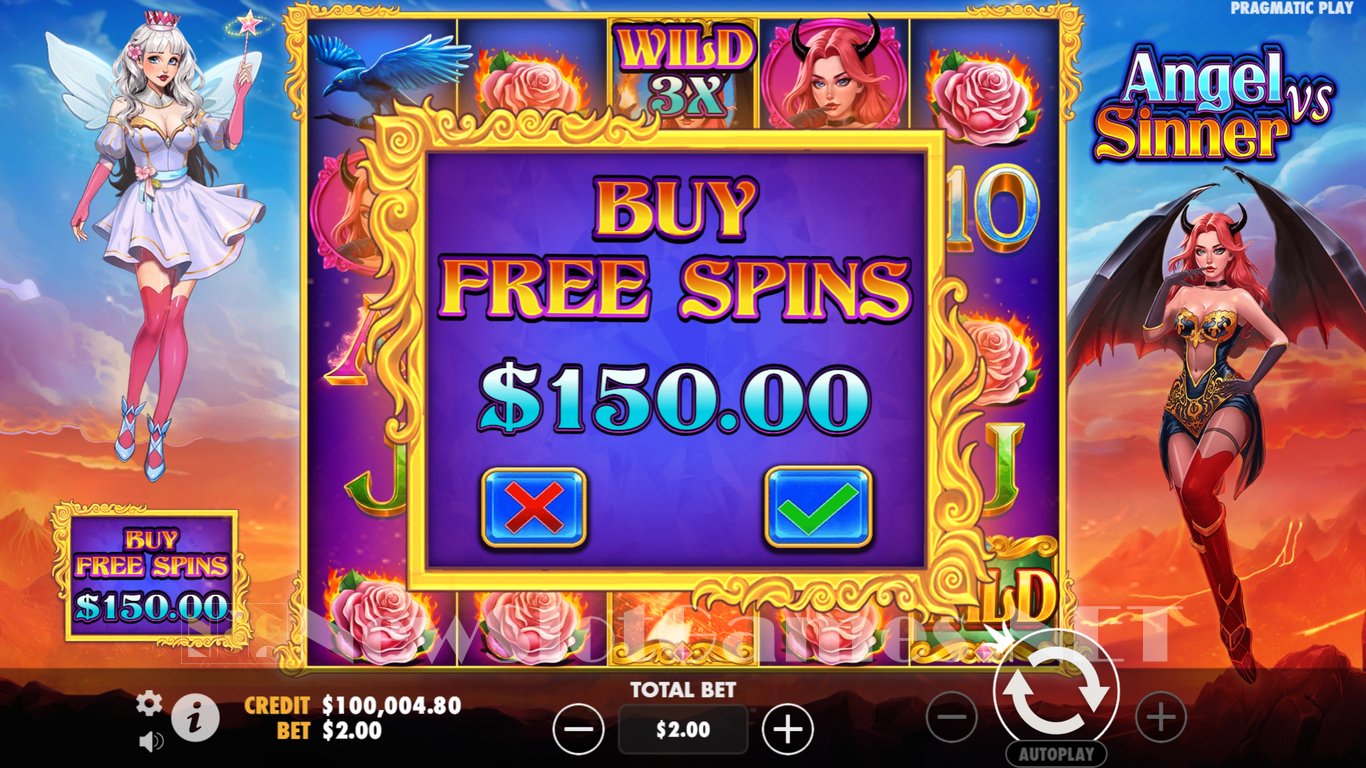 Angel vs Sinner Slot Slot Image in Demo - pic. 5