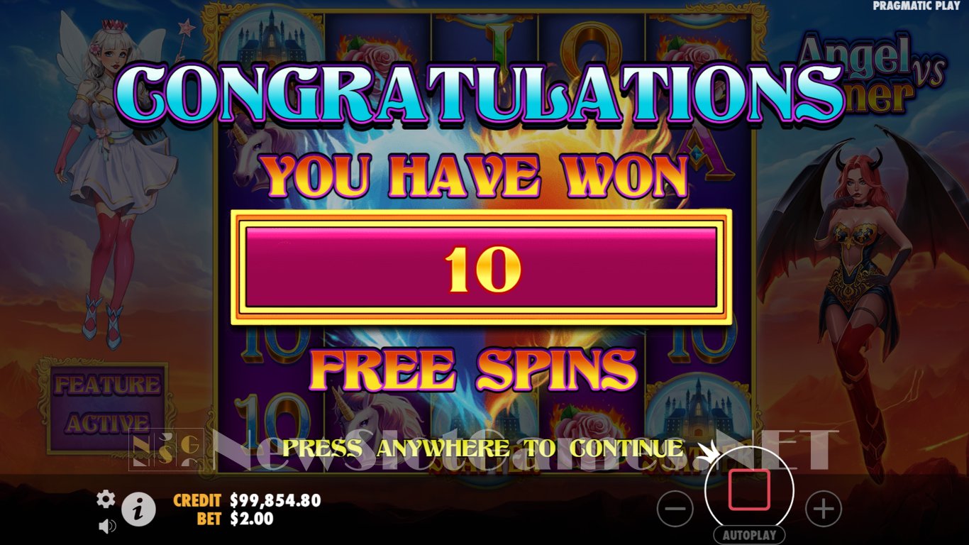 Angel vs Sinner Slot Slot Image in Demo - pic. 6
