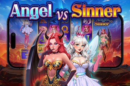 Angel vs Sinner Slot Logo