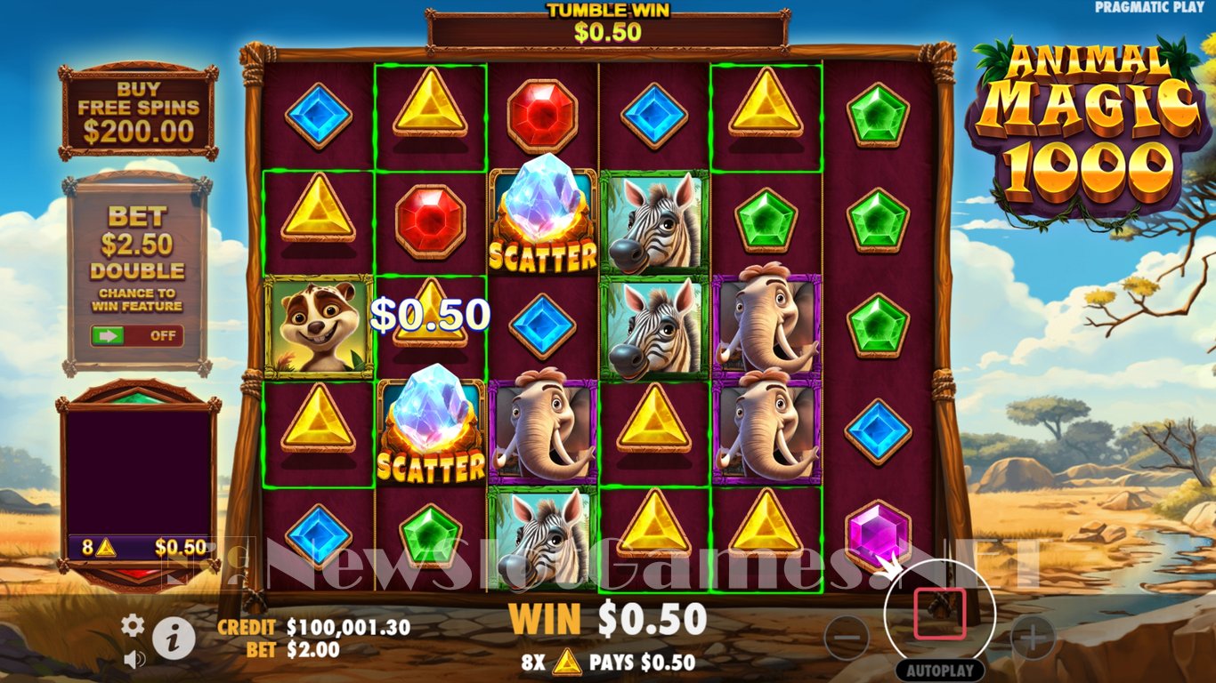 Animal Magic 1000 Slot Slot Image in Demo - pic. 2