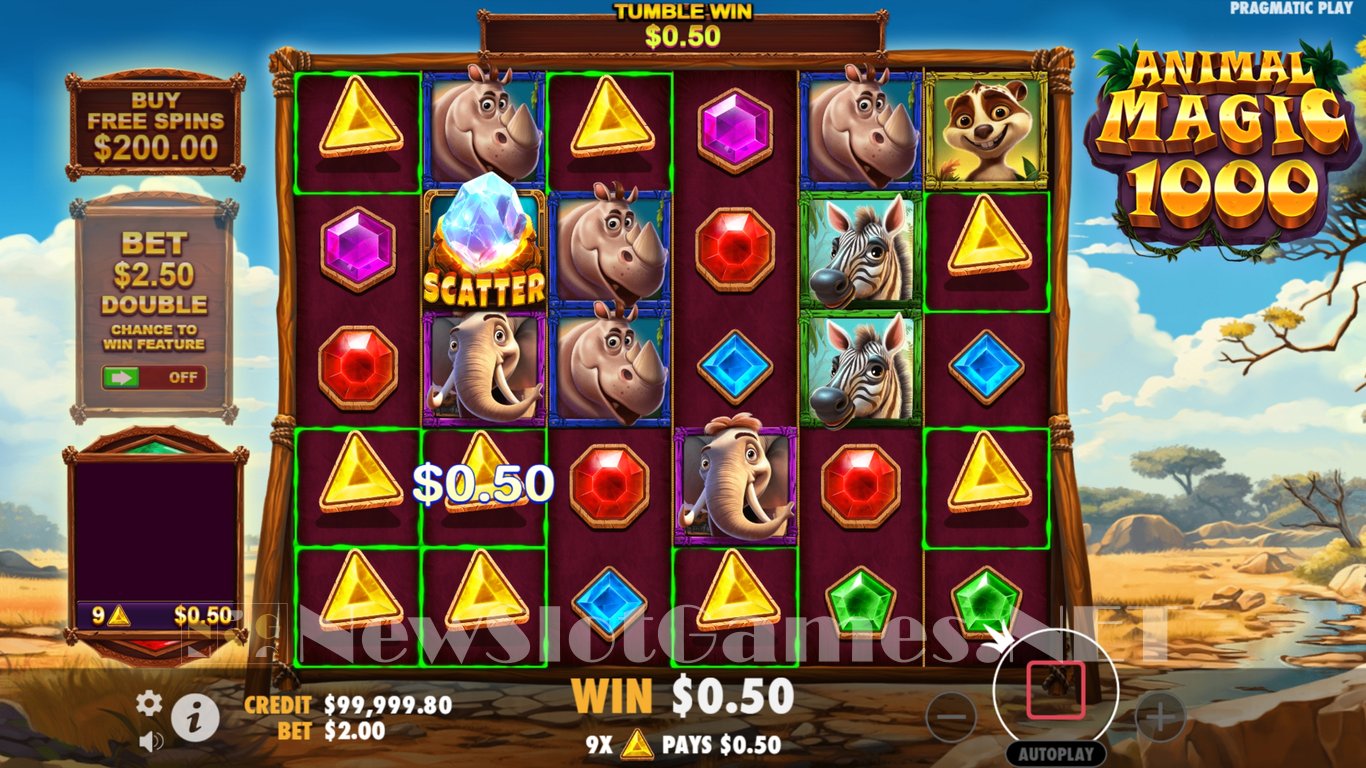 Animal Magic 1000 Slot Slot Image in Demo - pic. 3