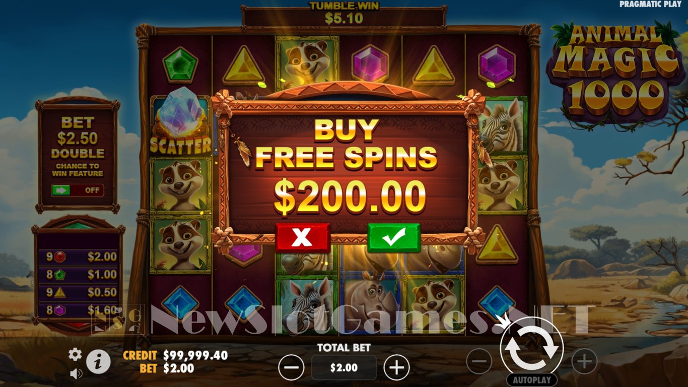 Animal Magic 1000 Slot Slot Image in Demo - pic. 7
