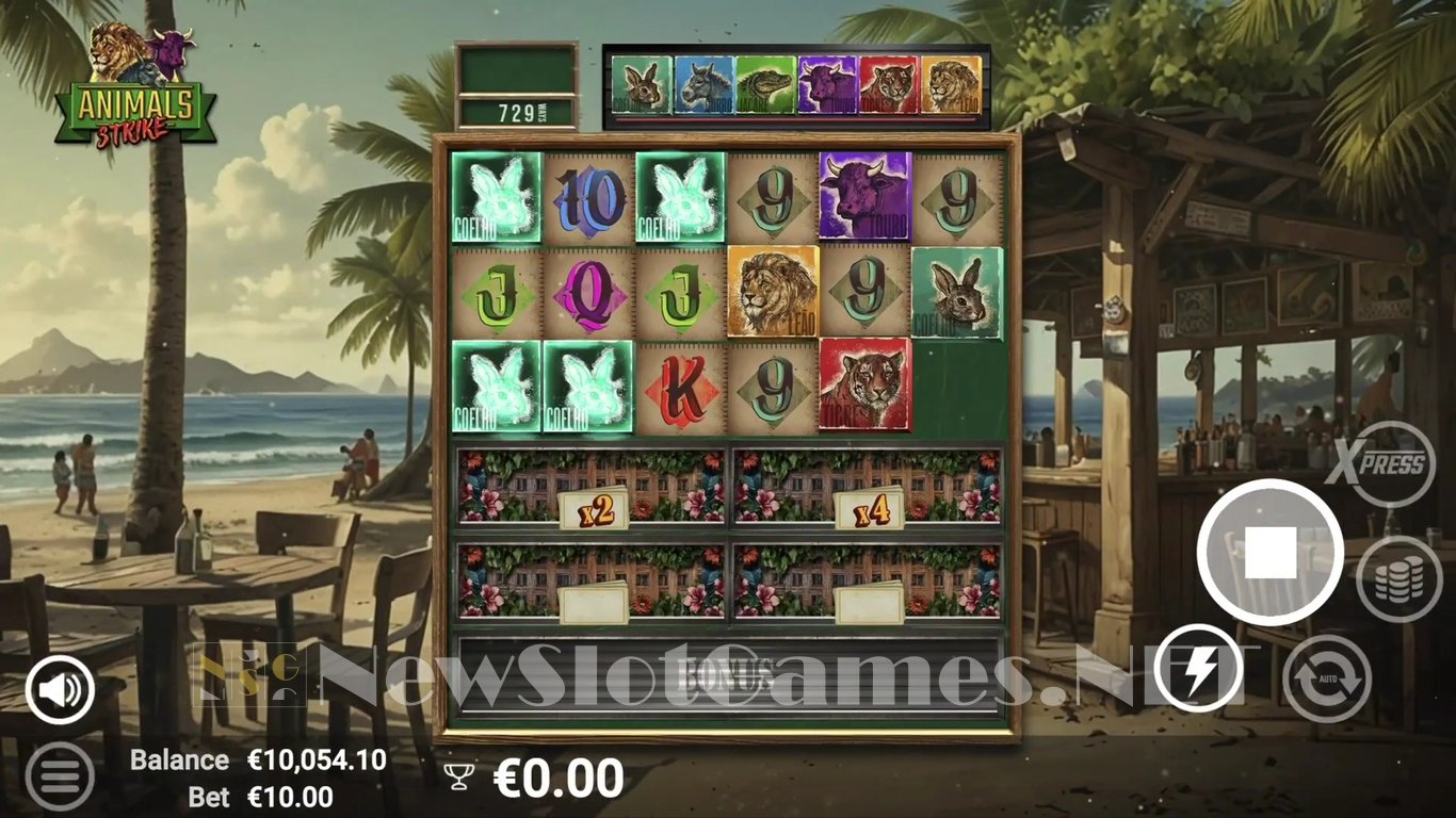 Animals Strike Slot Demo Image