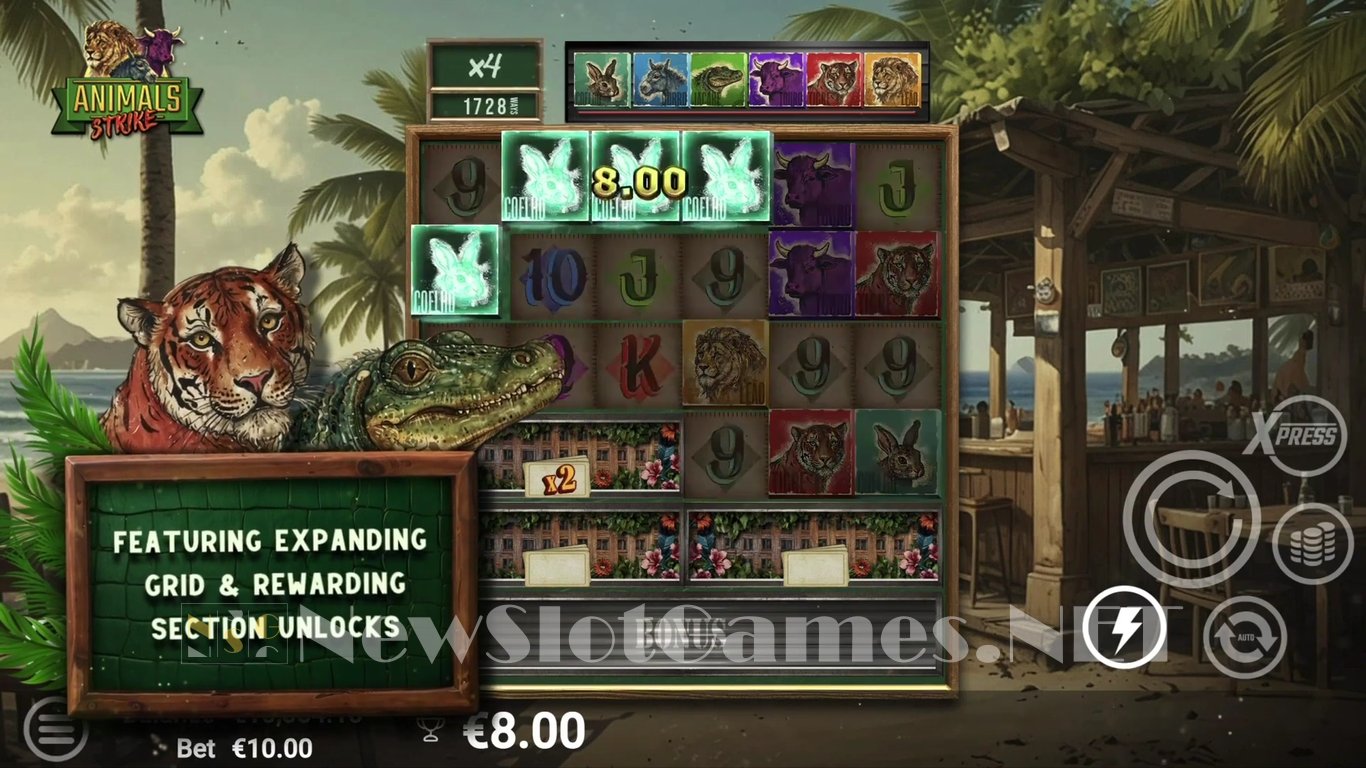 Animals Strike Slot Slot Image in Demo - pic. 2
