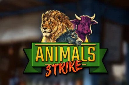 Animals Strike Slot Logo