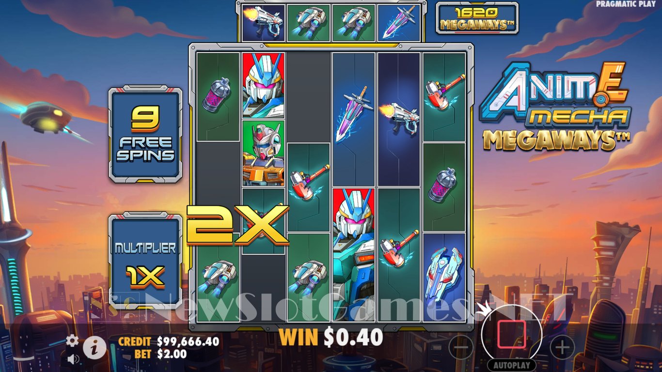 Anime Mecha Megaways Slot Slot Image in Demo - pic. 10