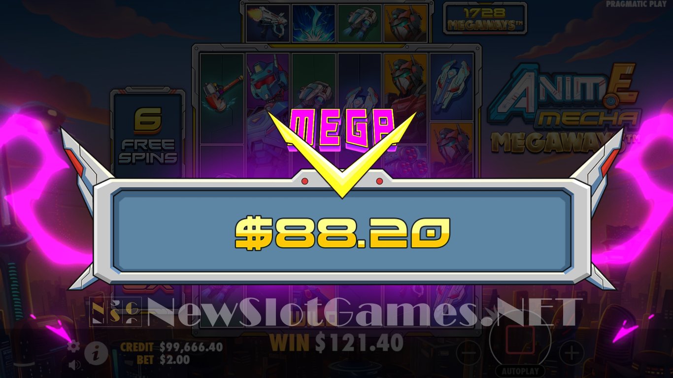 Anime Mecha Megaways Slot Slot Image in Demo - pic. 12