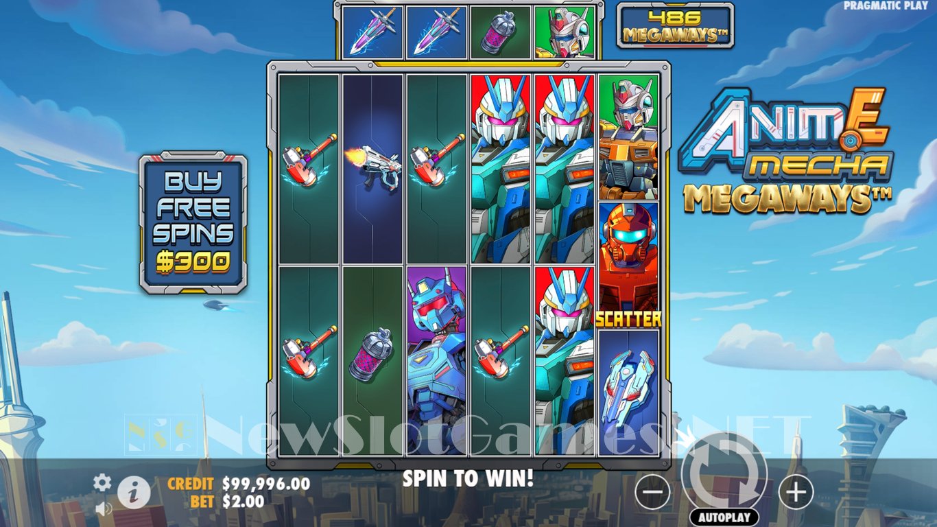 Anime Mecha Megaways Slot Slot Image in Demo - pic. 2