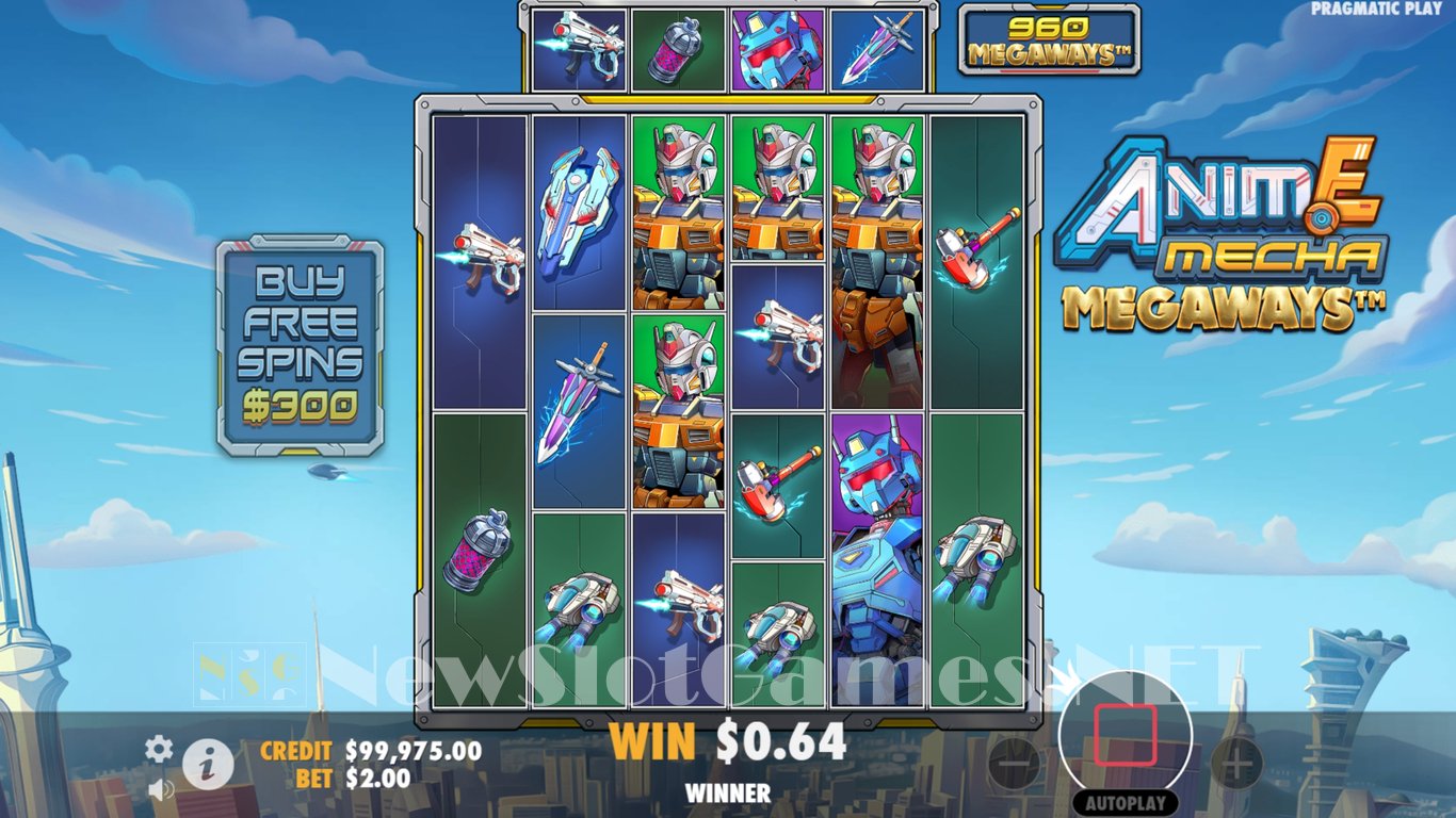 Anime Mecha Megaways Slot Slot Image in Demo - pic. 4