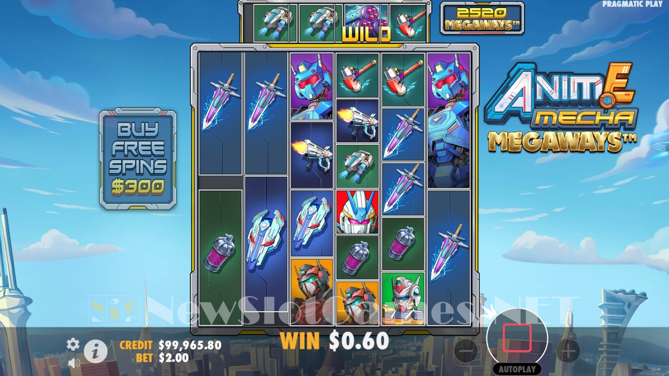Anime Mecha Megaways Slot Slot Image in Demo - pic. 5