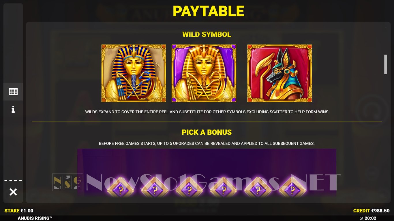 Anubis Rising Slot Slot Image in Demo - pic. 8