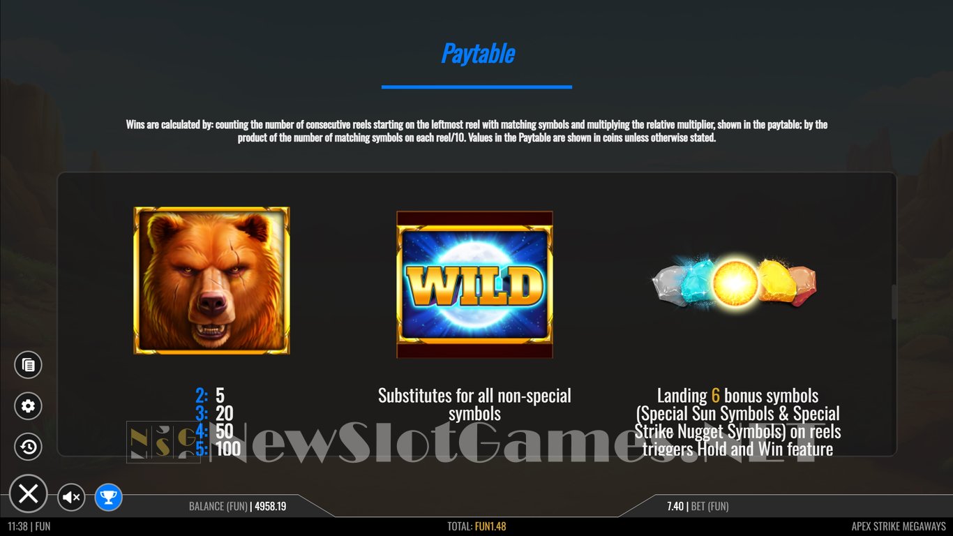 Apex Strike Megaways Slot Slot Image in Demo - pic. 9