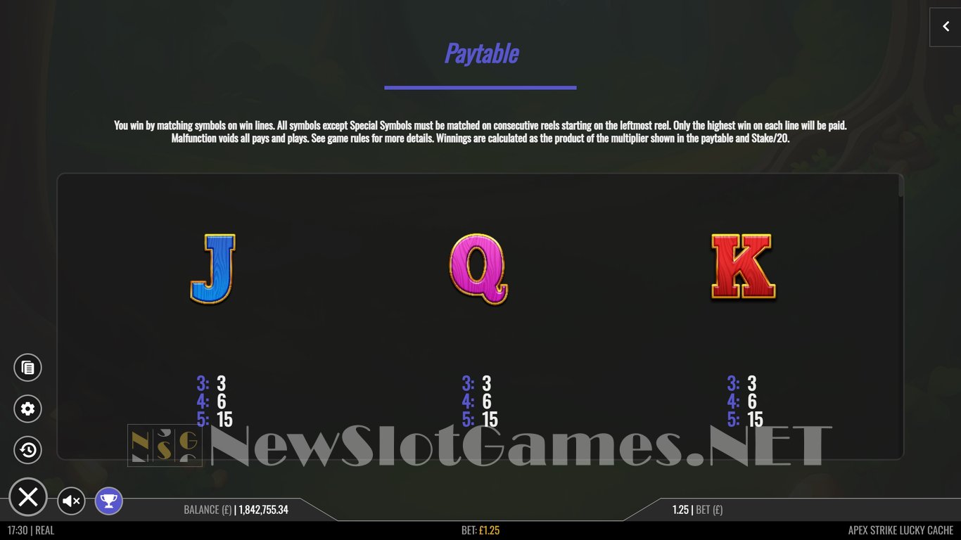 Apex Strike Lucky Cache Slot Slot Image in Demo - pic. 6