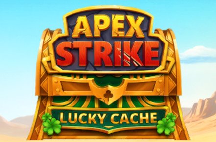 Apex Strike Lucky Cache Slot Logo