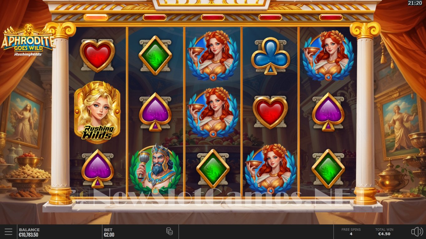 Aphrodite Goes Wild RushingWilds Slot Slot Image in Demo - pic. 10