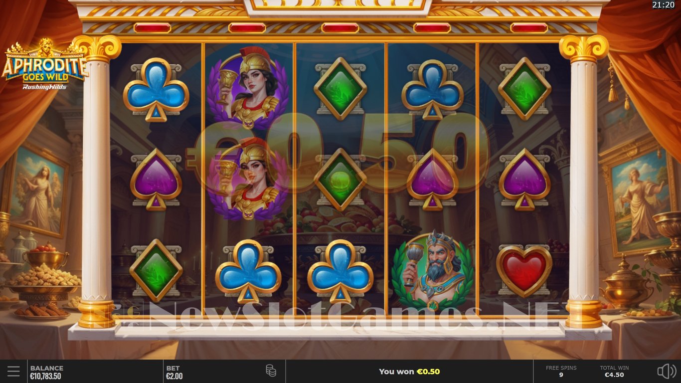 Aphrodite Goes Wild RushingWilds Slot Slot Image in Demo - pic. 11