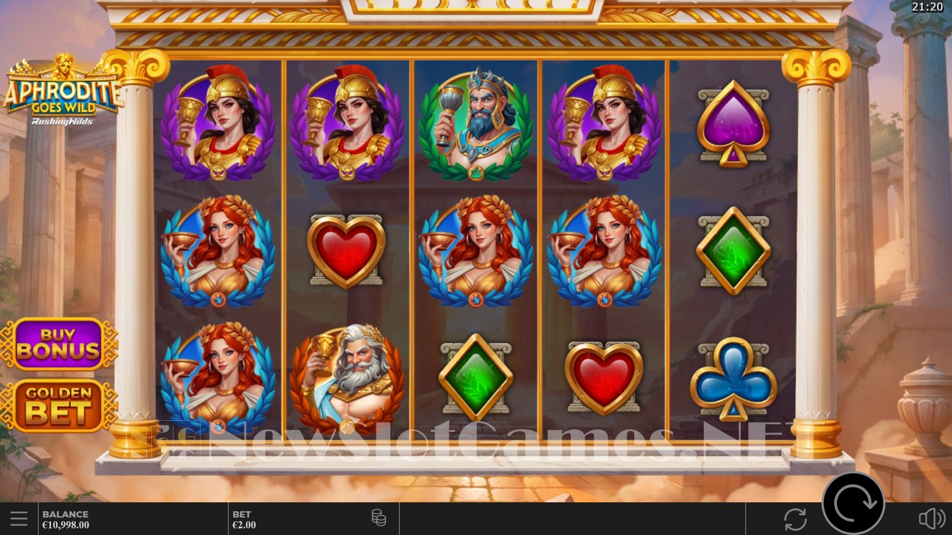 Aphrodite Goes Wild RushingWilds Slot Slot Image in Demo - pic. 2