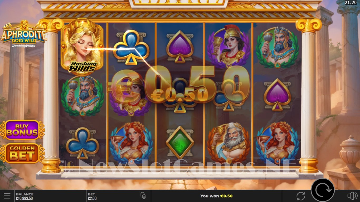 Aphrodite Goes Wild RushingWilds Slot Slot Image in Demo - pic. 4