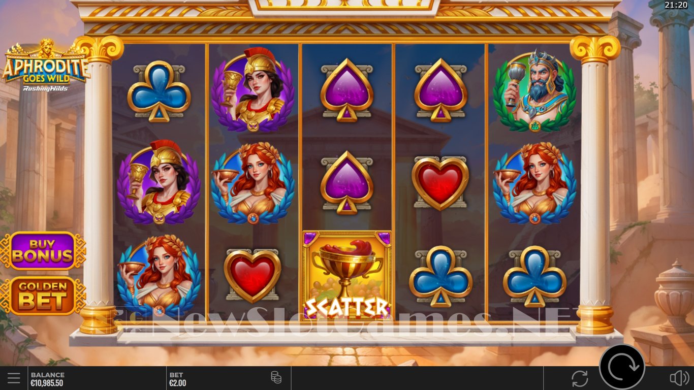 Aphrodite Goes Wild RushingWilds Slot Slot Image in Demo - pic. 5