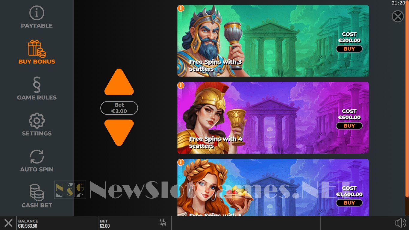 Aphrodite Goes Wild RushingWilds Slot Slot Image in Demo - pic. 7
