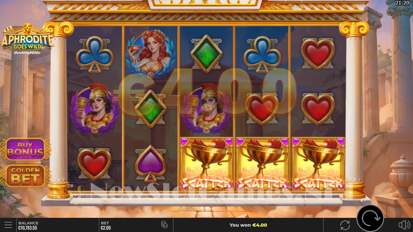 Aphrodite Goes Wild RushingWilds Slot Slot Image in Demo - pic. 9